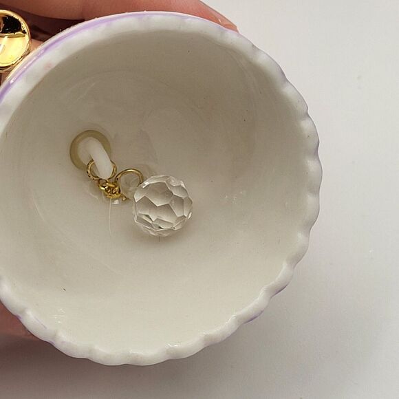 Hallmark 2016 Heavenly Belles Series #4 Porcelain Angel Bell Ornament‎ - Picture 8 of 12